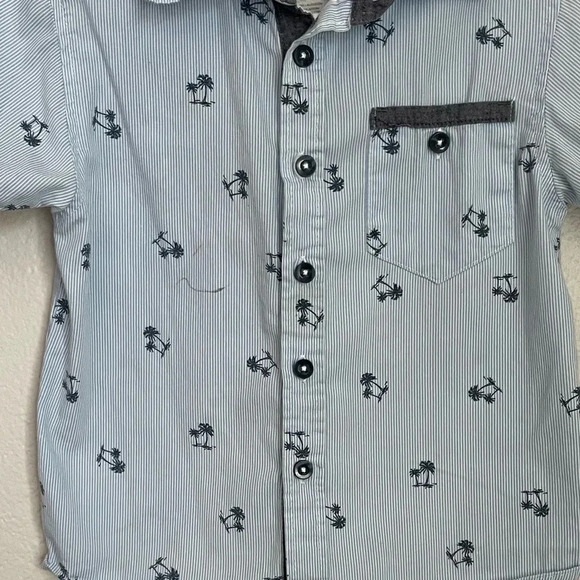 3 kids Button Down Shirts. Size 4T and 5T. Granimals NWT, Cat and Jack, and CD - Picture 10 of 12